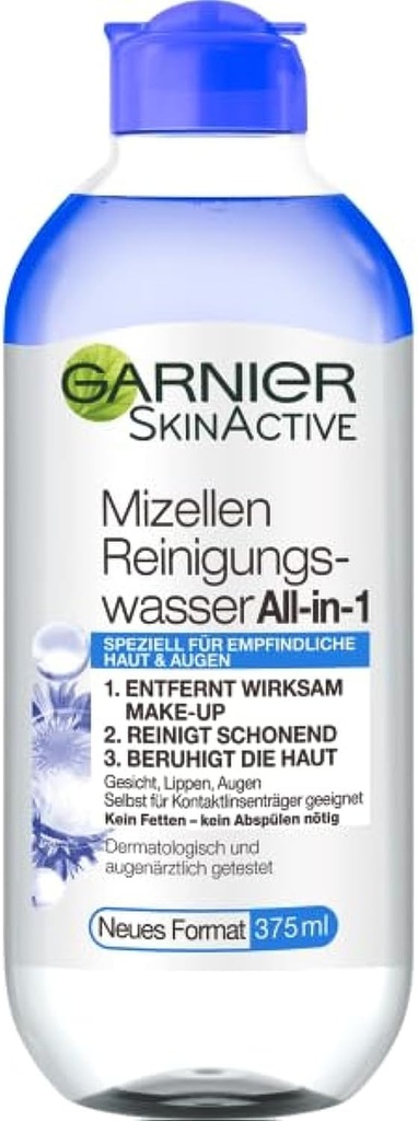 Garnier Mizellen Reiningungswasser All-in-0-380ml