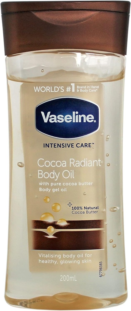 Vaseline Intensive Care Cocoa Radiant Body Gel 200 Ml