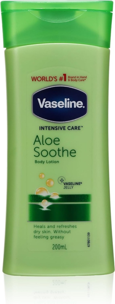 Vaseline 200ml Body Lotion Aloe Soothe