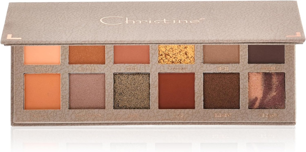 Christine B 12-colors Eyeshadow Palette