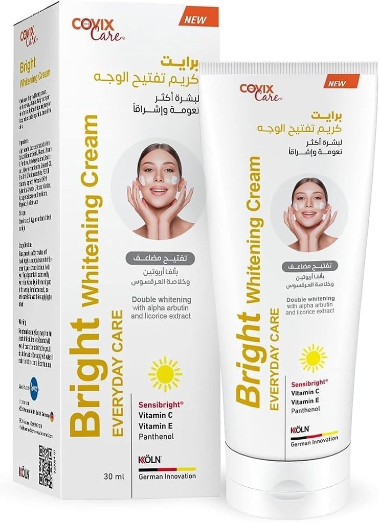 Covix Care Alpha Arbiotin Brightening Face Cream - 1 Fl Oz