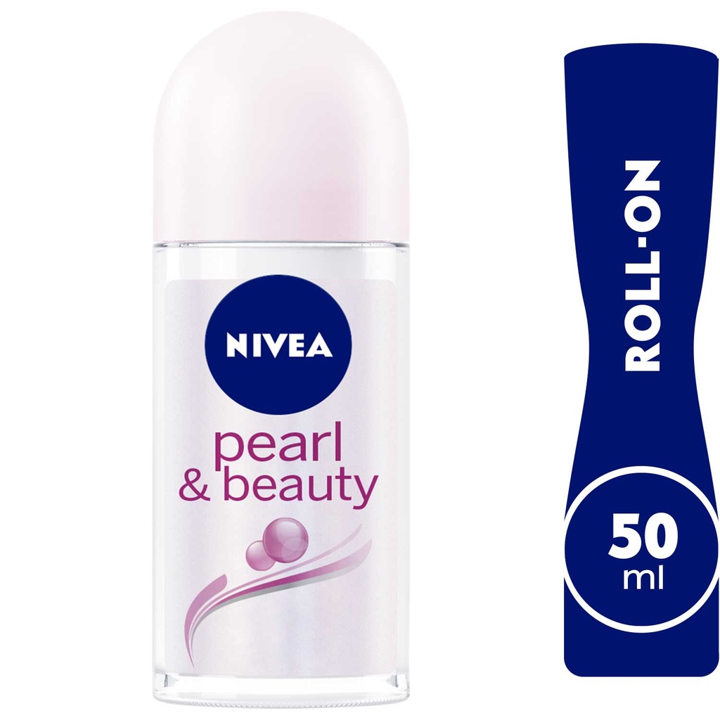 Nivea Antiperspirant Roll-on For Women Pearl & Beauty Pearl Extracts 50ml