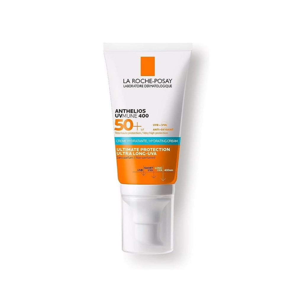 Anthelios Uvmune 400 Moisturising Cream Spf50+ Fragrance Free 50ml