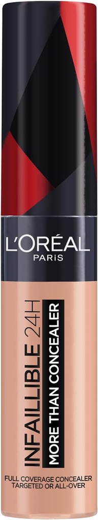 L'oréal Paris Infallible 24h More Than Concealer, Full-coverage, Longwear And Matte Finish, 325 Bisque