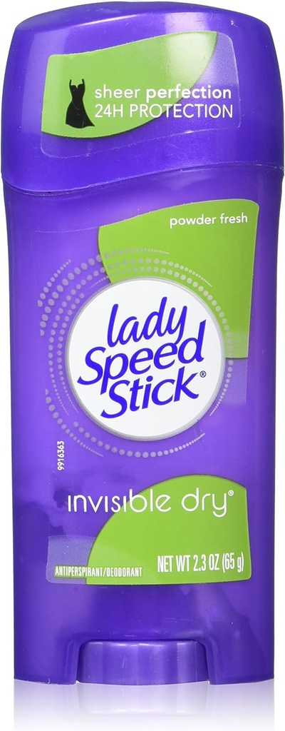 Lady Speed Stick, Invisible Dry Powder Fresh, Antiperspirant Deodorant, Roll-on 50ml