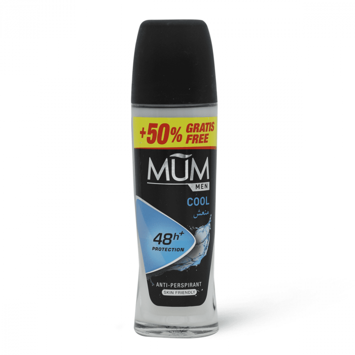 Mum Deodorant Roll On 50 Ml Men Cool Black/blue