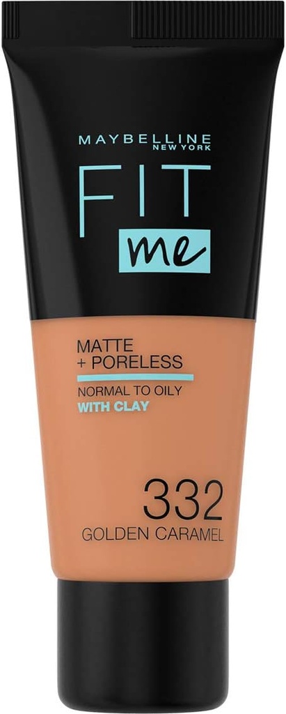 Maybelline New York New York Fit Me Matte & Poreless Foundation 332 Golden 3ml