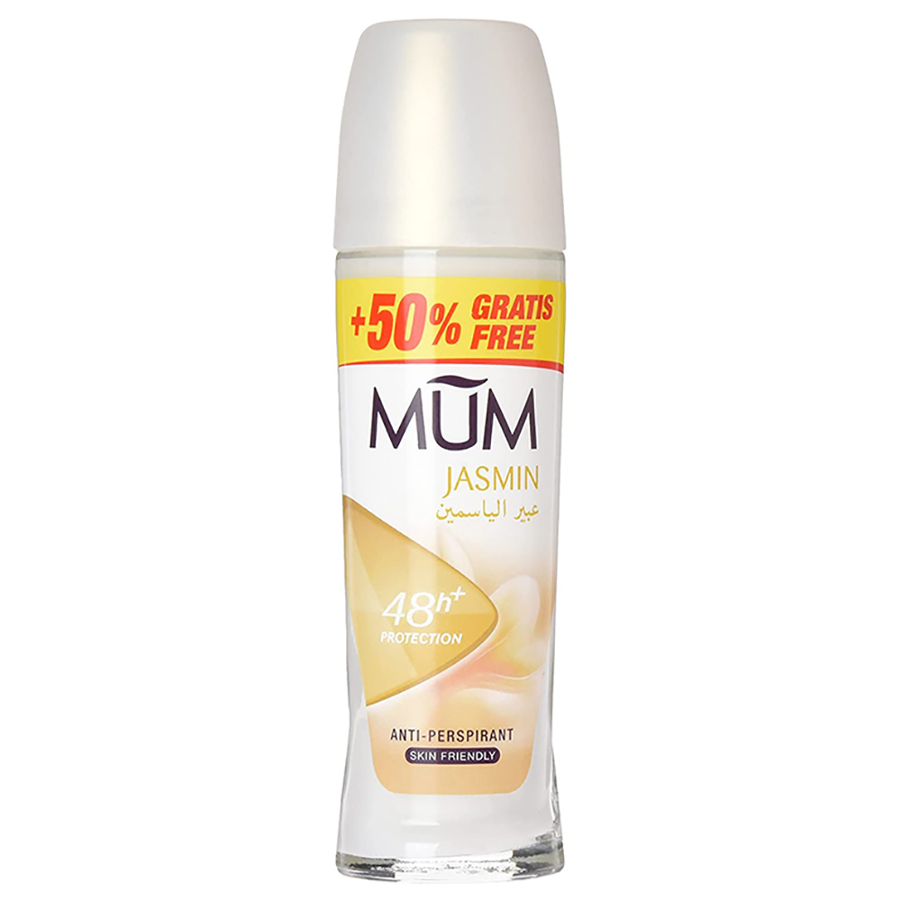 Mum Deodorant Roll On Unisex - Jasmine White  75 ml