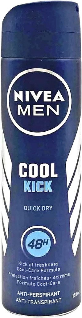 Nivea Men Cool Kick Quick Dry 48h 150ml