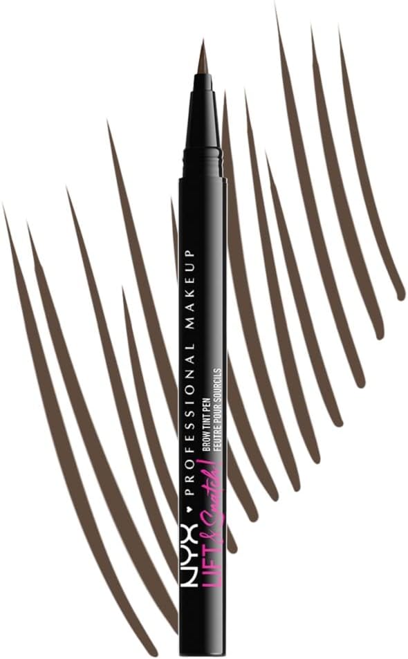 Nyx Professional Makeup Lift & ! Brow Tint Pen, Ash Brown 06, 14 Gm