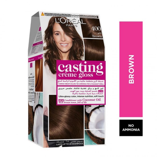 L'oreal Paris Casting Crème Gloss 400 Brown