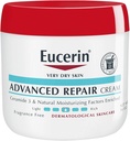 Eucerin Advanced Repair Body Cream, Fragrance Free Body Cream For Dry Skin, 16 Oz Jar