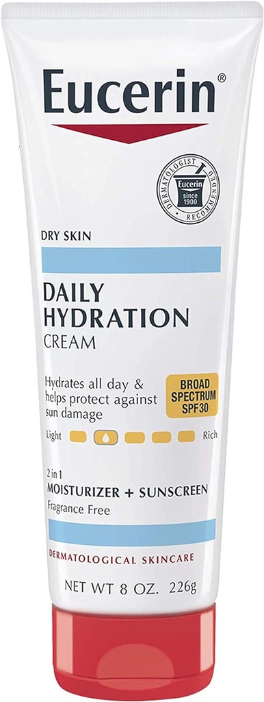 Eucerin Daily Hydration Cream Spf 30 226g