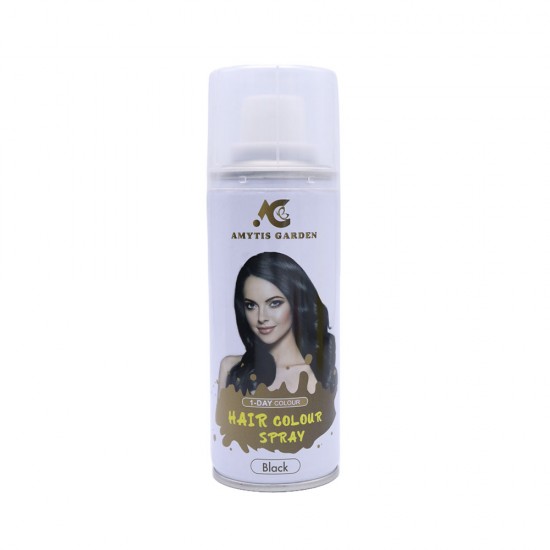 Amytis Garden Hair Colour Spray One Day Colour Black - 135 ml