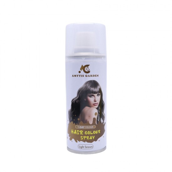 Amytis Garden Hair Colour Spray One Day Colour Light Brown - 135 ml