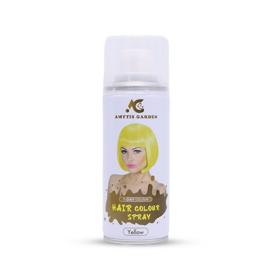 Amytis Garden Hair Colour Spray One Day Colour Yellow - 135 ml