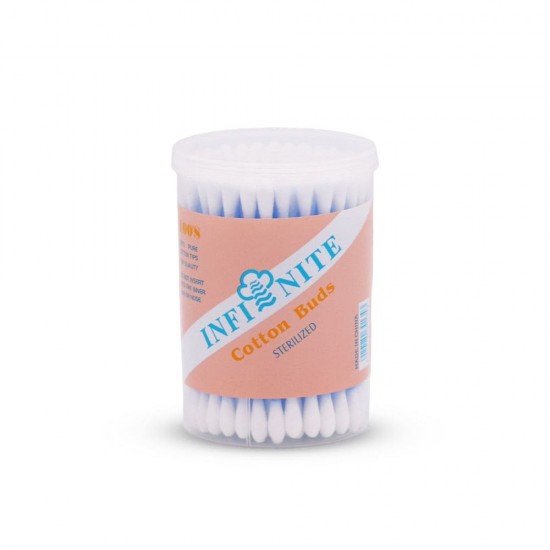 Infinity pure cotton buds White - 100 Sticks