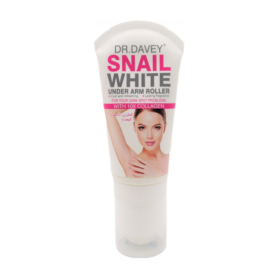 Dr.Davey Snail White UnderArm Roller With 10x Collagen - 100 ml