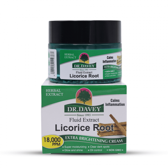 Dr. Davey Licorice Root Extra Brightening Cream - 60 ml