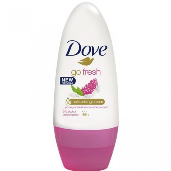 Dove Deodorant Roll On Go Fresh, Pomegranate & Lemon Scent - 50 ml