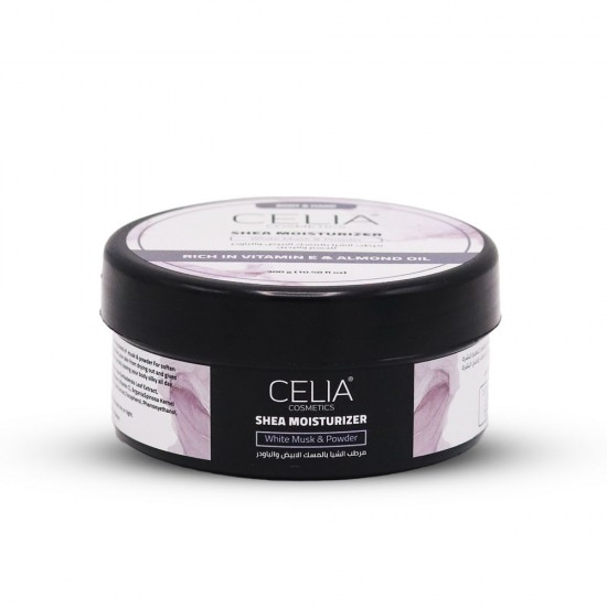 Celia Shea Moisturizer for Body & Hands with White Musk & Powder 300 gm