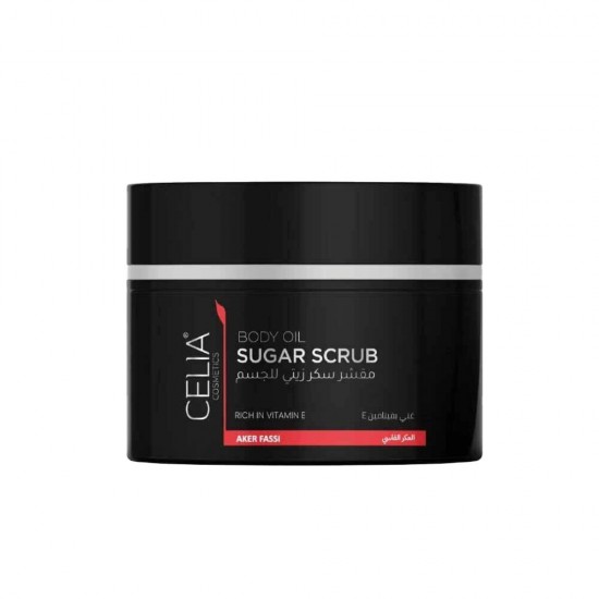 Selia Aker Al Fassi Oily Sugar Scrub For The Body - 400 gm