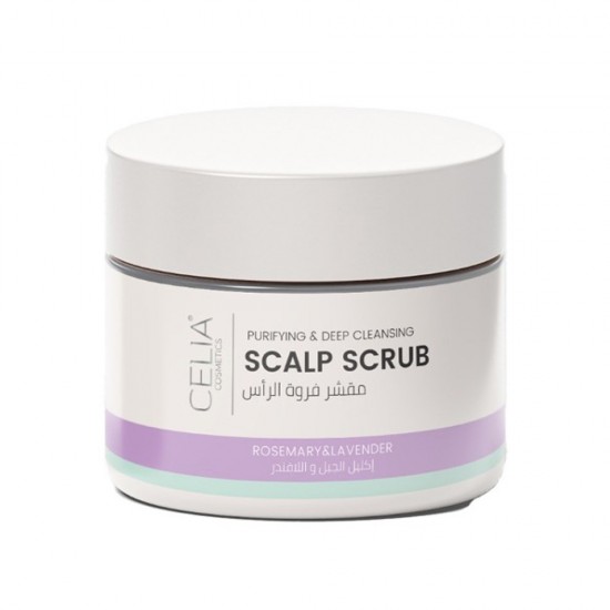 Celia Rosemary & Lavender Scalp Scrub 215 gm