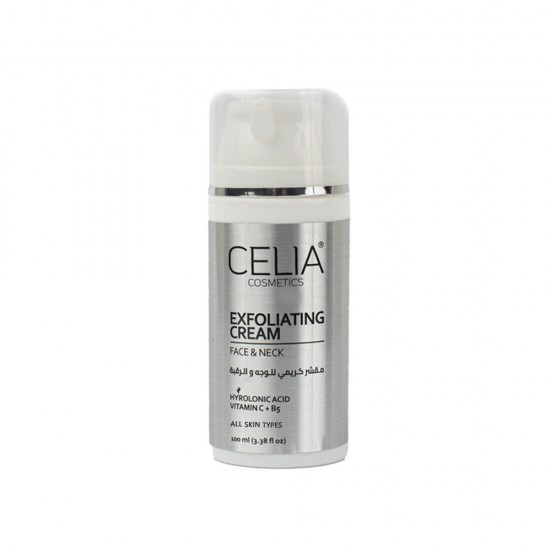 Celia Cosmetics Exfoliating Cream for Face & Neck - 100 ml