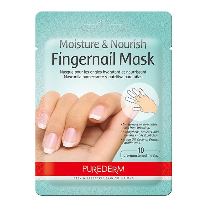 Purederm Moisture And Nourish Fingernail Mask 10 Pieces