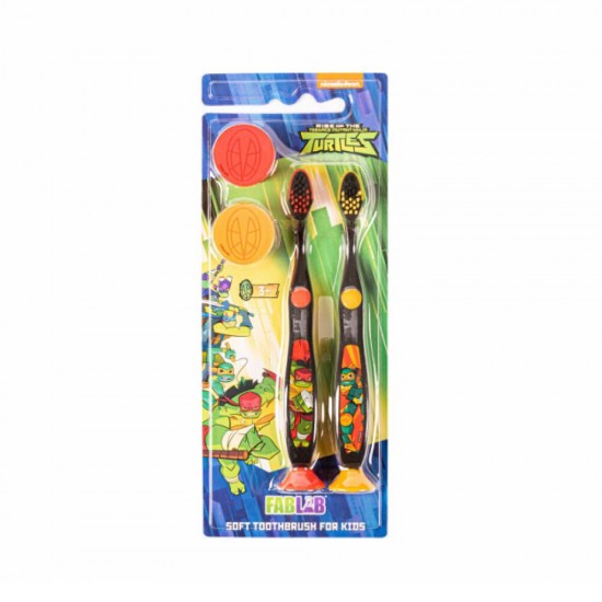 Nickelodeon Teenage Mutant Ninja Turtles Soft Toothbrush For Kids 2*1