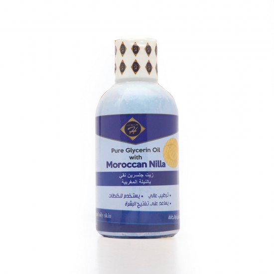 Kunooz H Pure Glycerin Oil withMoroccan Nilla for Skin & Hair Care - 200 ml