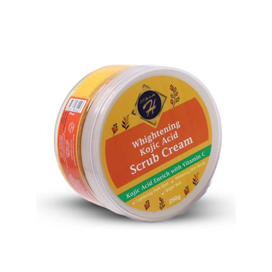 Kunooz H Cream Scrub Kojic Acid & Vitamin C - 250 gm