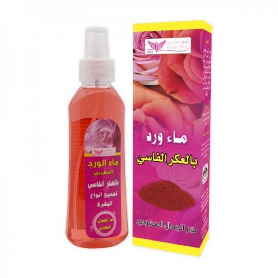 Kuwait Shop Rose Water with Aker Fassi - 200 ml
