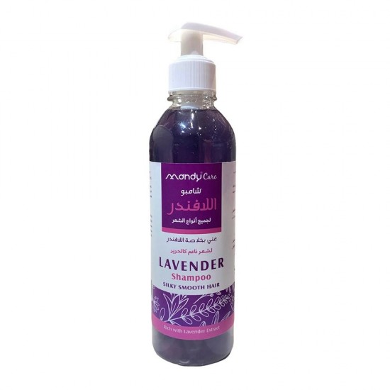 Mandy Care Lavender Shampoo for Silky Smooth Hair - 400 ml