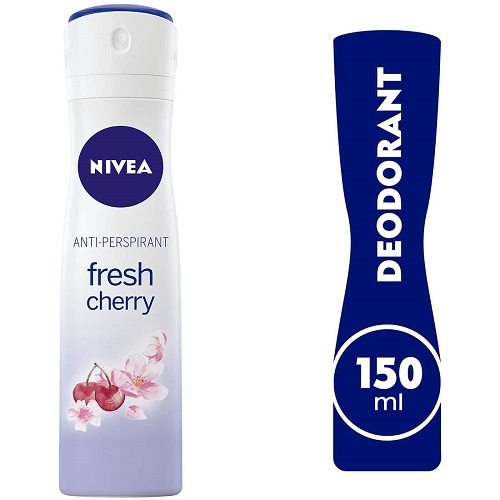 Nivea Antiperspirant Spray For Women Fresh Cherry Scent 150ml