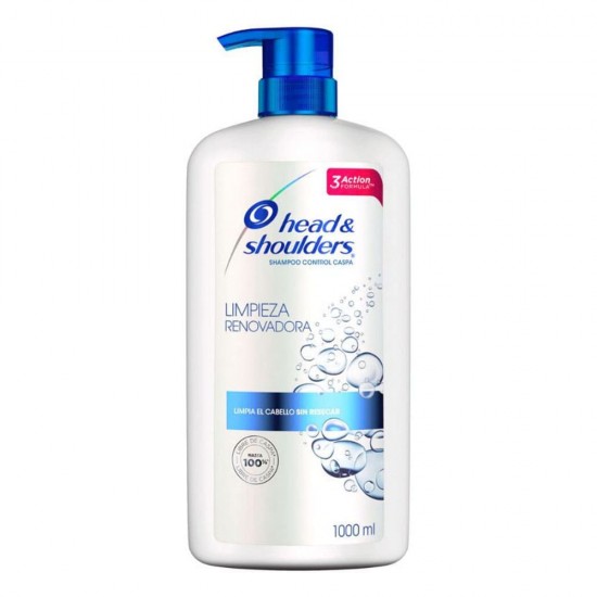 Head & Shoulders Shampoo Control Caspa Limpieza Renovadora 1000ml