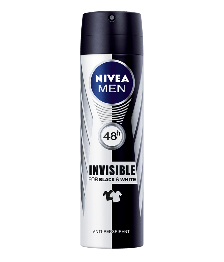 Nivea Men Antiperspirant Spray For Men Black & White Invisible Protection Original 200ml