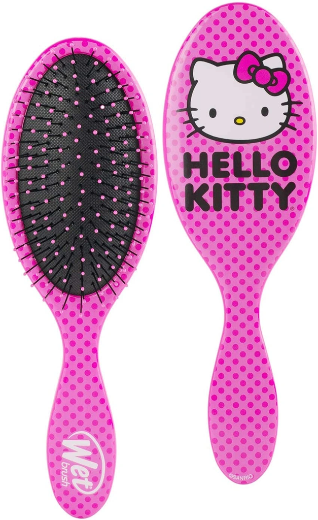 Disney Hello Kitty 5-Piece Hairbrush and Bow Set for Kids