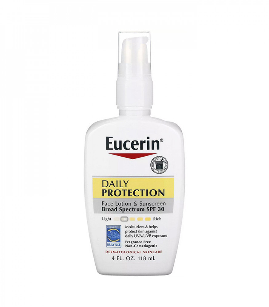 Eucerin Daily Protection Moisturizing Face Lotion SPF 30, 118 ml