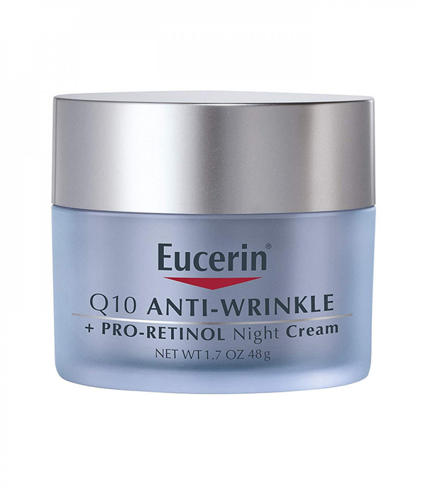 Eucerin Q10 Anti-Wrinkle + Pro-Retinol Night Cream, 48 Gm