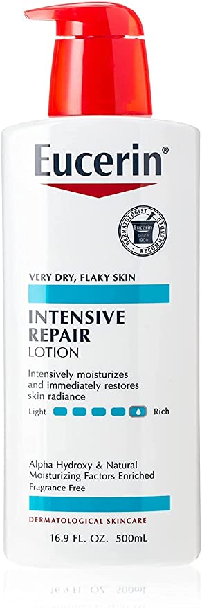 Eucerin Intensive Repair Lotion - Rich Lotion for Very Dry, Flaky Skin 500ml