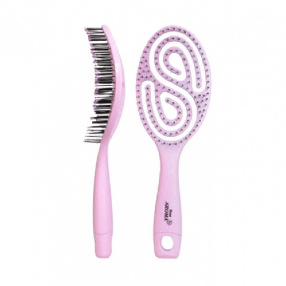 Rose Aroma Detangling and Drying Hair Brush 4743