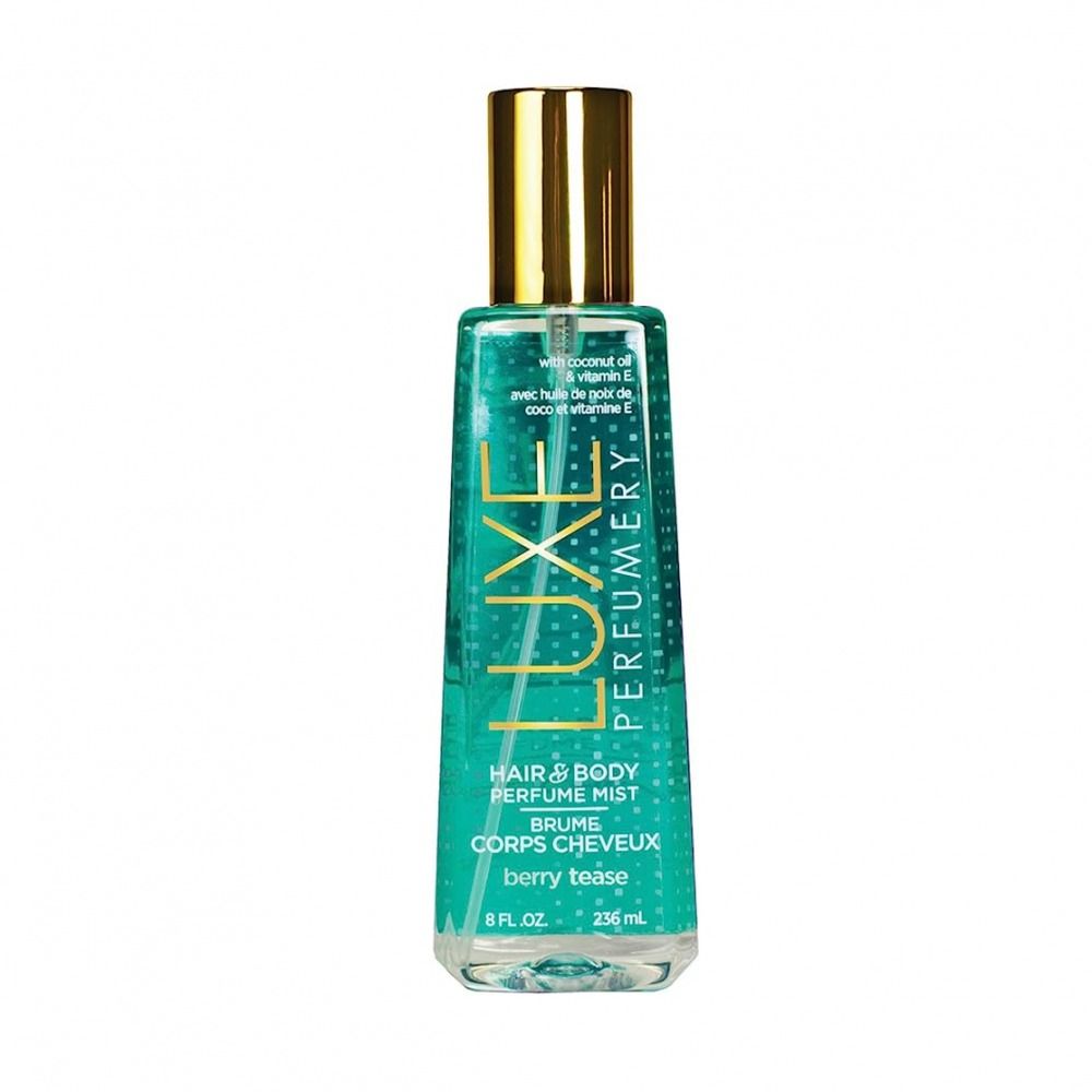 Luxe Perfumery Hair & Body Perfume Mist, 236 Ml, Berry Tease