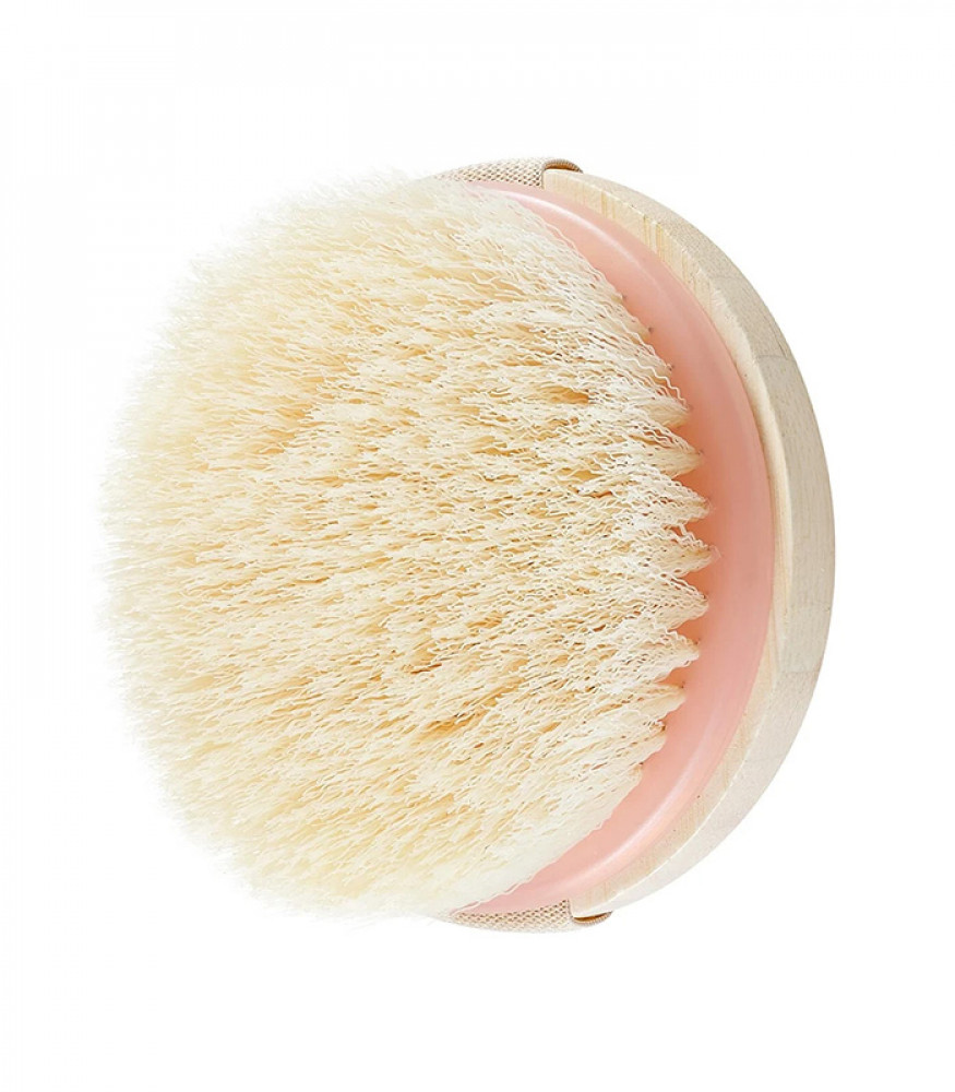 EcoTools Round Dry Brush cleans the body and dead skin