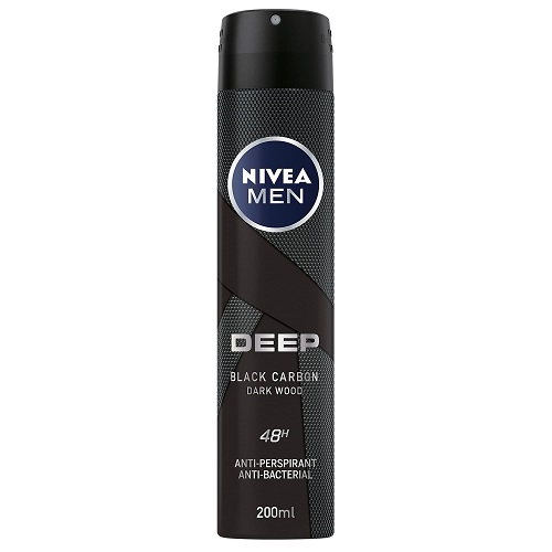 Nivea Deep 48 Hours Anti-perspirant Deodorant Spray For Men 200ml