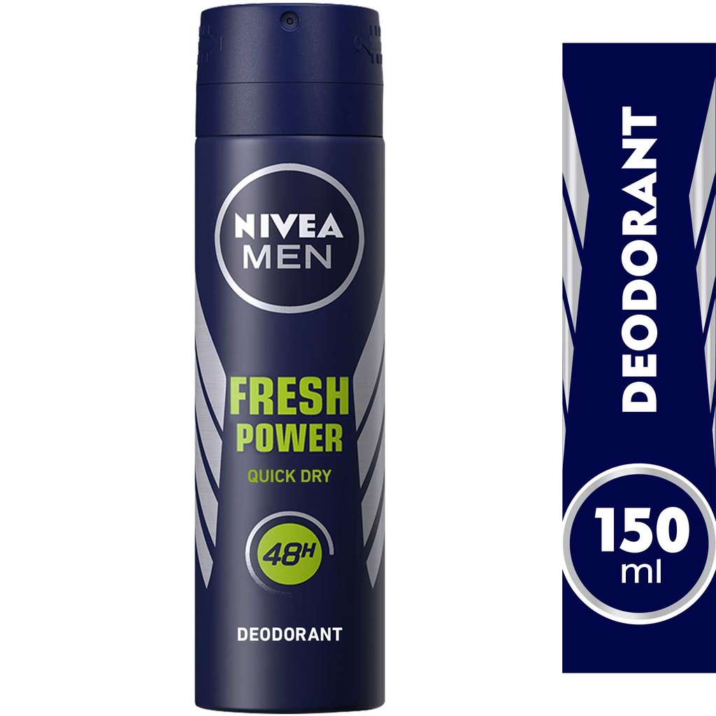 Nivea Men Fresh Power Spray Deodorant 150 ml