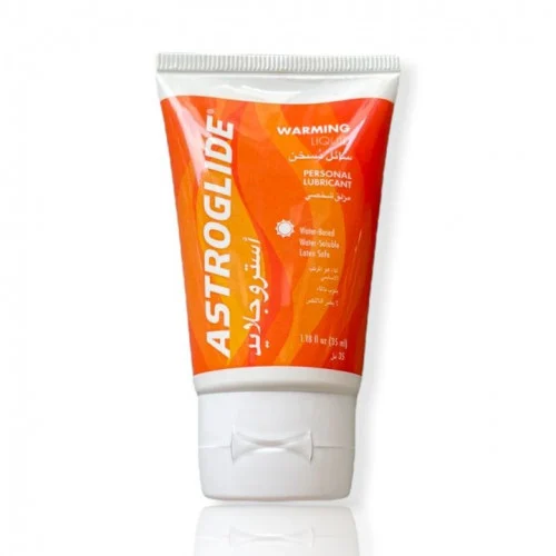 Astroglide Gel Lubricant 35 ml Thermal Warmer Orange Tube