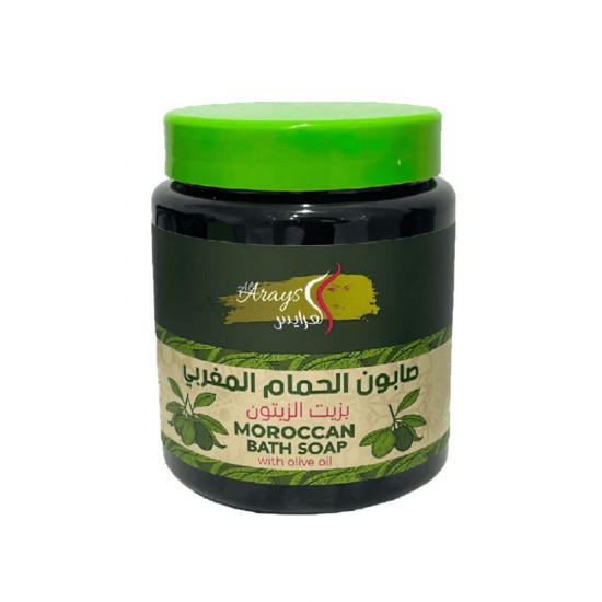 Alarays Moroccan Bath Soap with Olive Oil - 700 ml