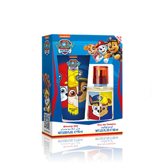 Paw Patrol Kids Set (Eau de Toilette 30ml + Shower Gel 70ml)