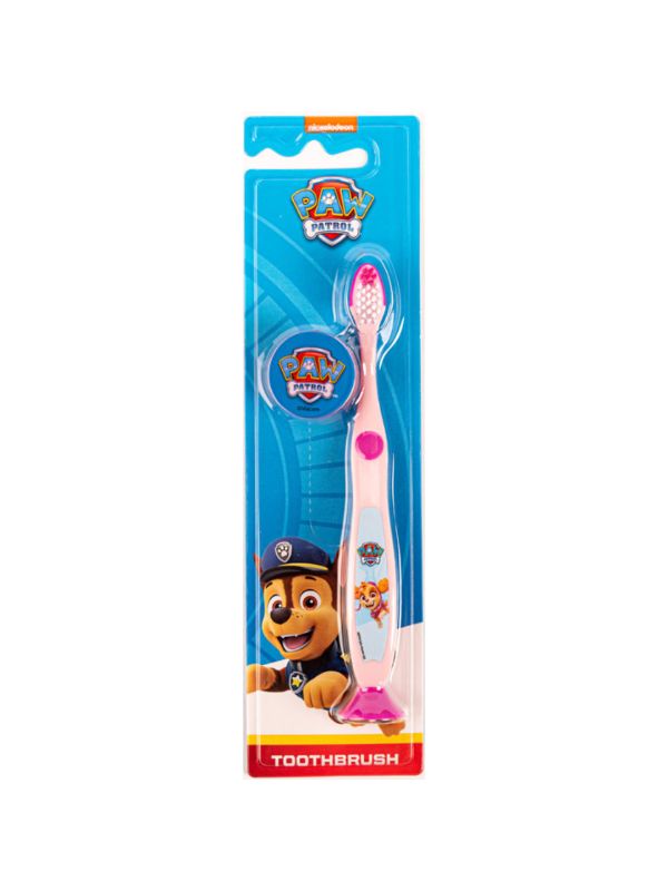 Fablab Paw Patrol 1x Soft Kids Toothbrush with Cap